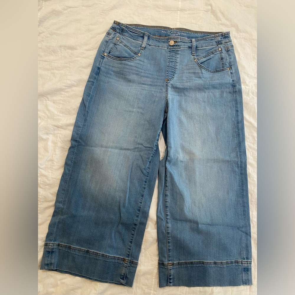 Chico's Light Blue Flare Jeans